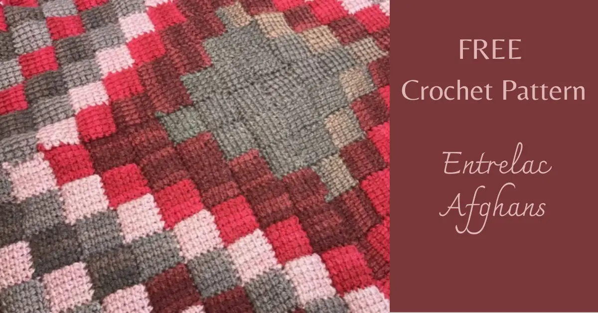 FREE Crochet Pattern Entrelac Afghans I Love Yarn Forever