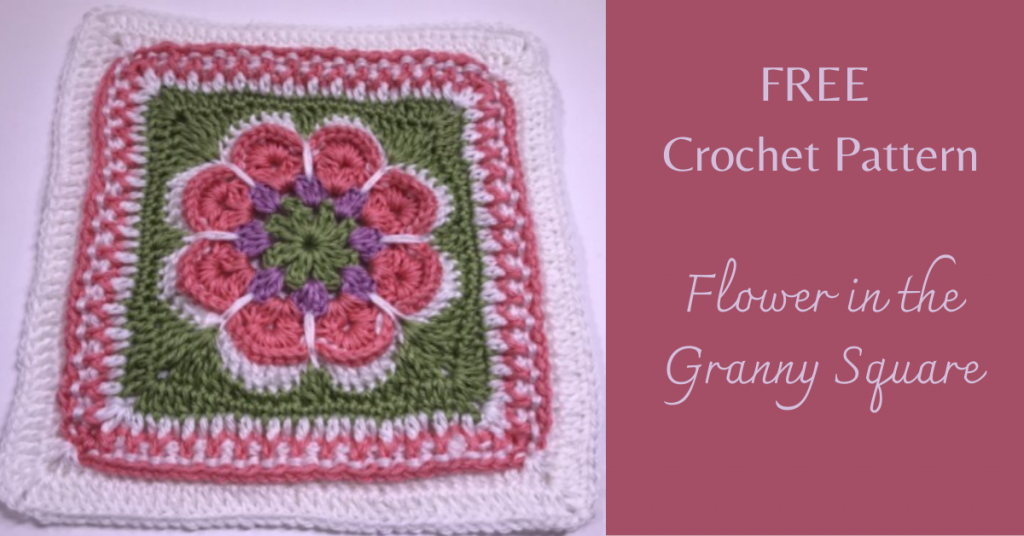 I love Yarn Forever Featured Image_Flower in the Granny Square