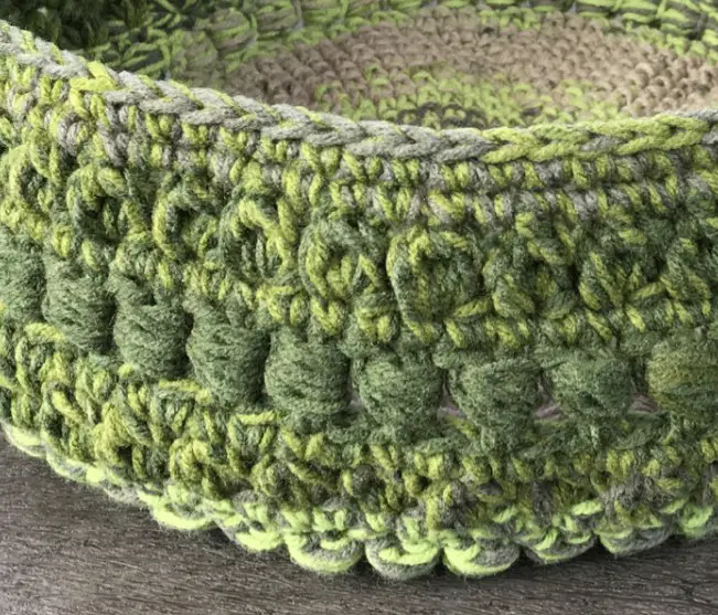 Free Crochet Pattern- Fancy Basket