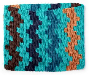 Fair Isle Cowl crochet
