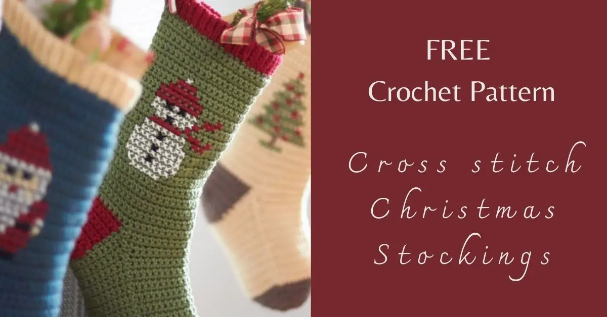  Cross Stitch Christmas Stockings