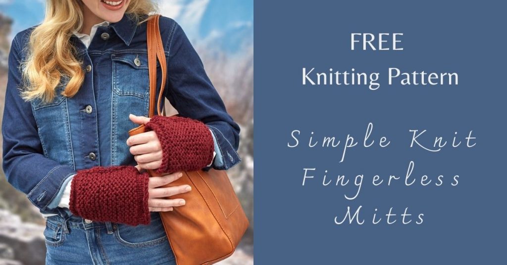 I love Yarn Forever Featured Image_Simple Knit Fingerless Mitts