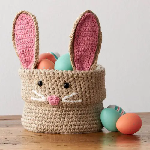 Hoppy-Easter-Crochet-Bunny-Basket