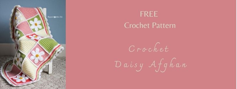 I love Yarn Forever Featured Image_Crochet Daisy Afghan