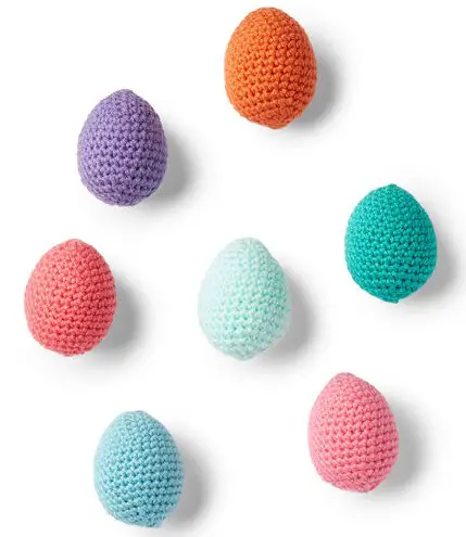 Springtime Easter Eggs - Free Crochet Pattern