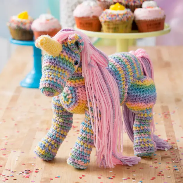 Free Crochet Pattern Enchanting Unicorn I Love Yarn Forever