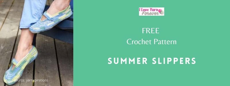 Summer Crochet Slippers featured cover photo