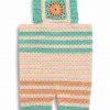 Free Crochet Pattern: Crochet Playtime Baby Romper from Yarnspirations