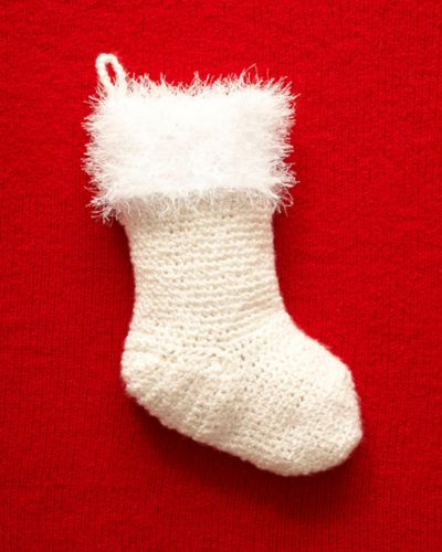 Holiday Stocking - Free Crochet Pattern