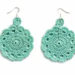 Petal Pop Crochet Earrings - Free Crochet Pattern by Yarnspirations