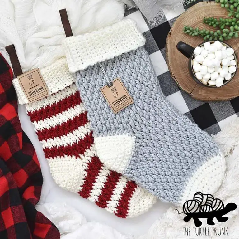 Crochet Christmas Stocking Patterns to Make for the Holidays - I Love ...