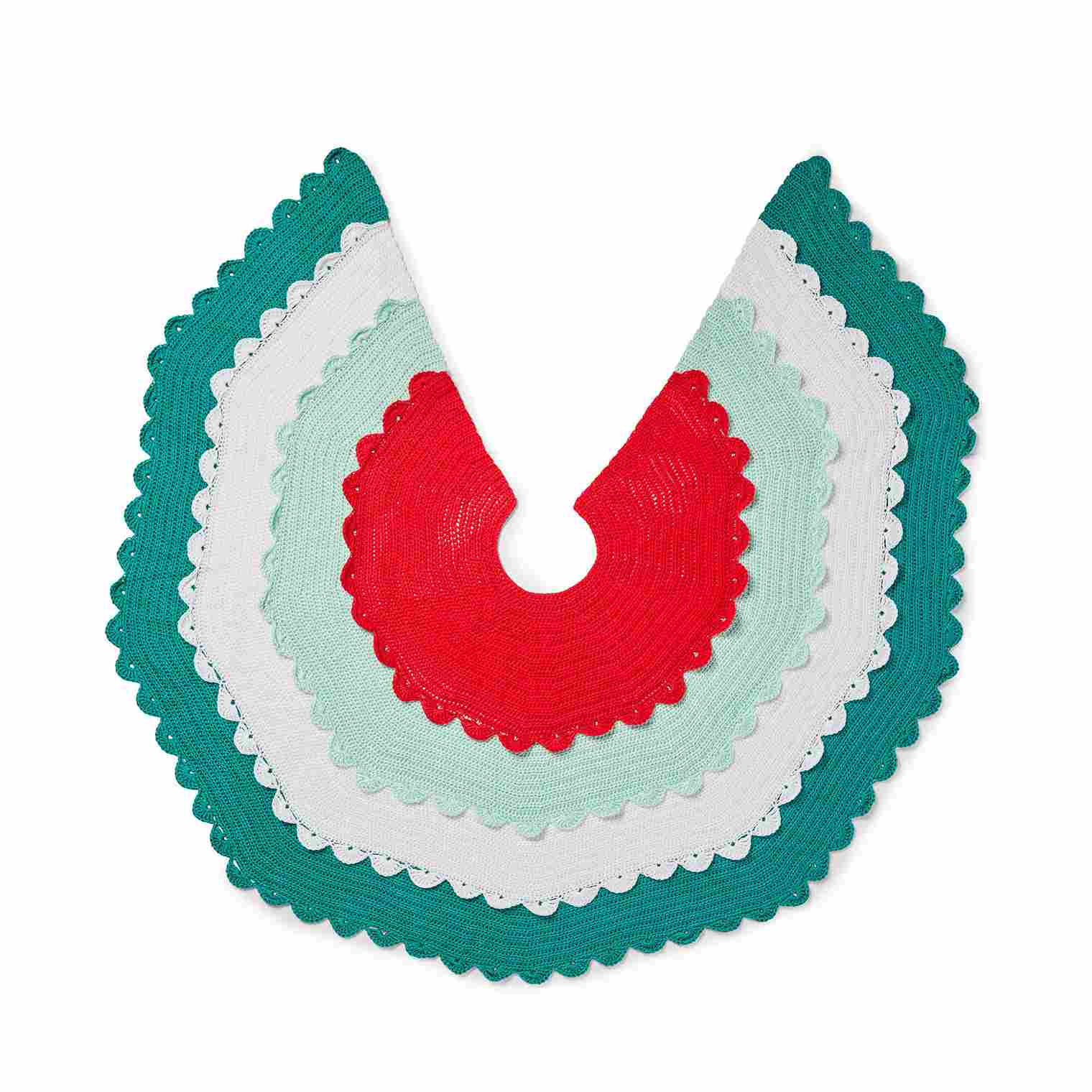 Flirty Tree Skirt - Free Crochet Pattern