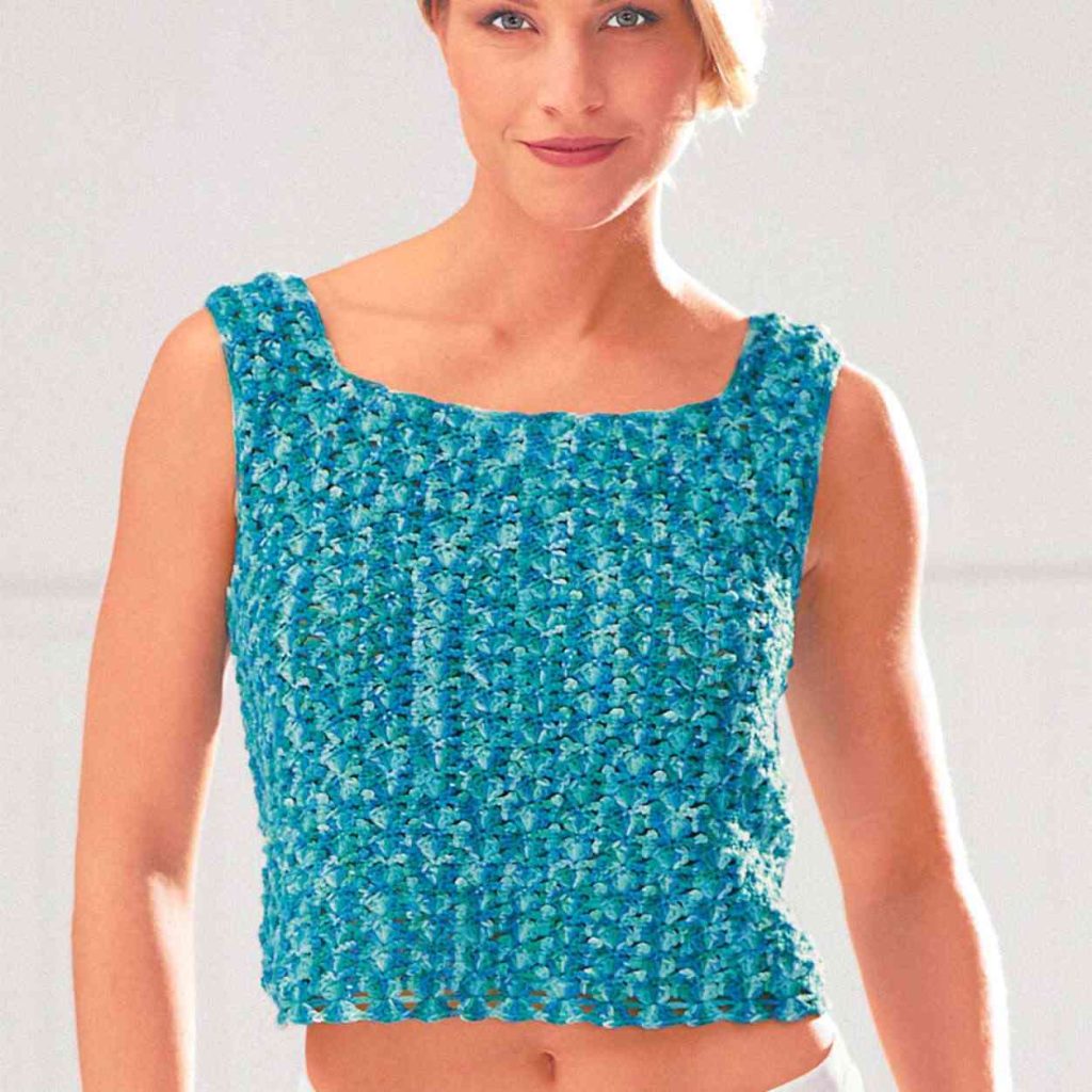 Easy Tank Top - Free Crochet Pattern