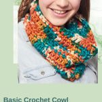 Basic Crochet Cowl - free cowl crochet pattern - Pinterest - ILYF