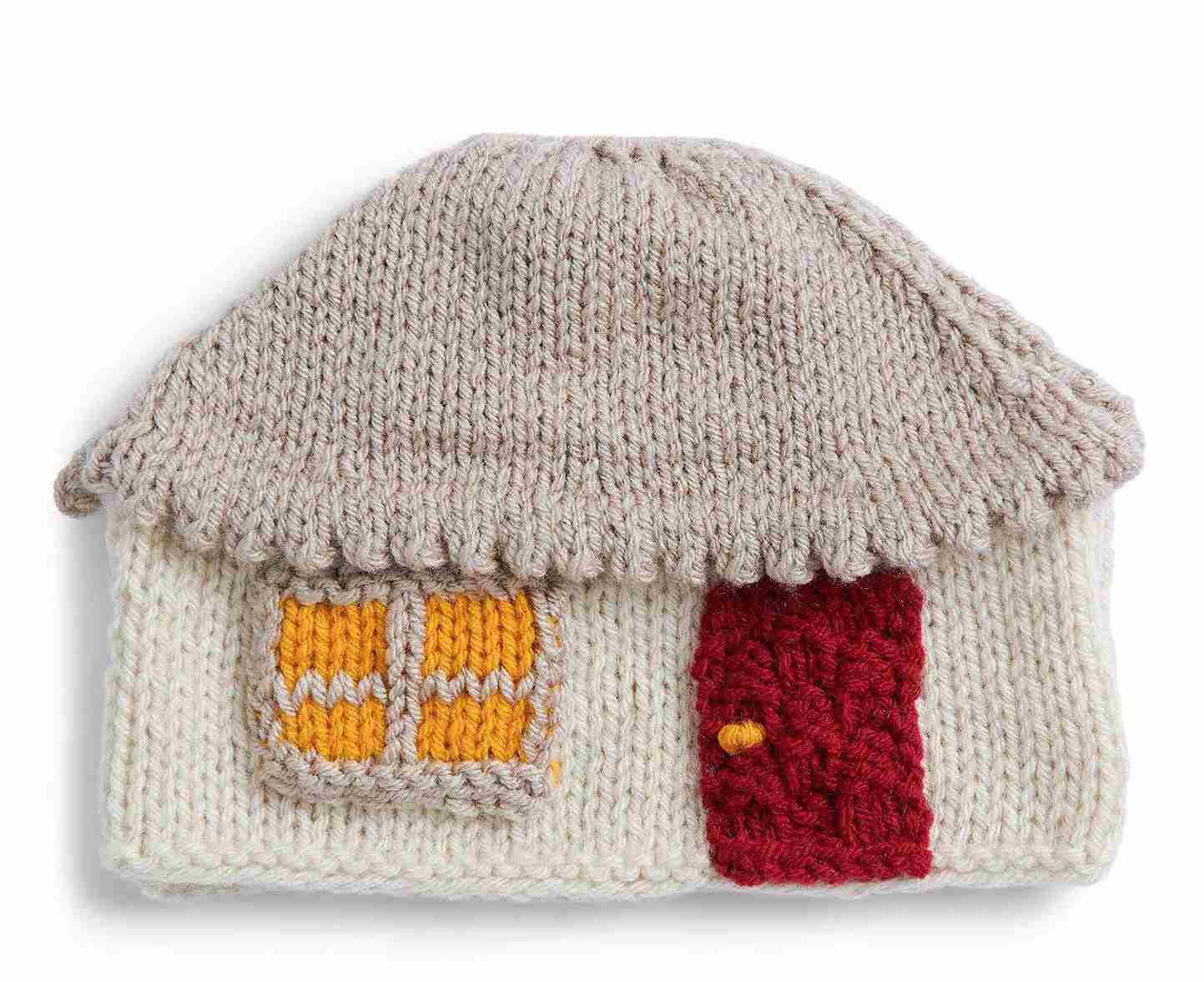 Cozy Cabin Knit Tea Cozy-Free Knitting Pattern