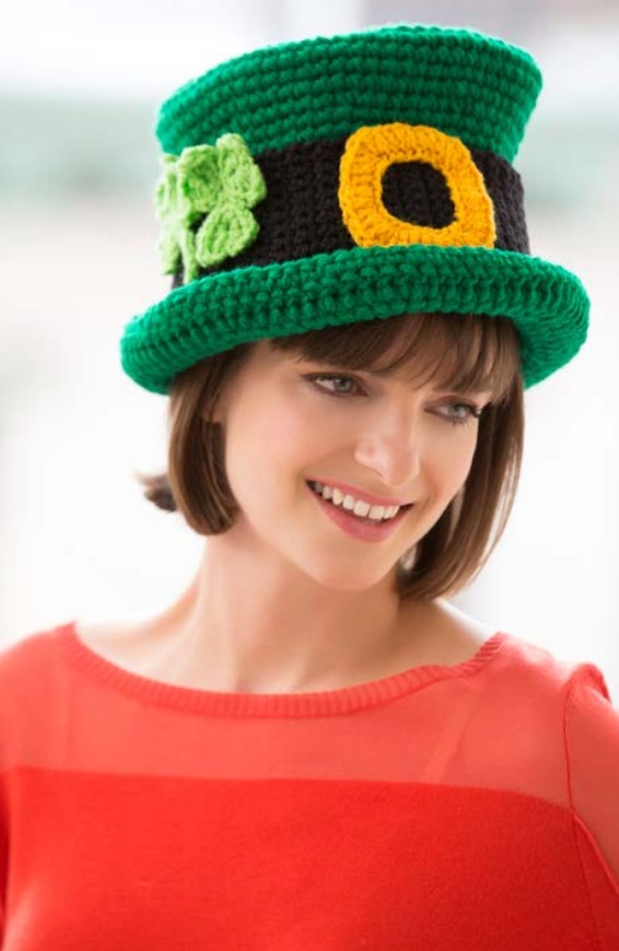 St. Patrick’s Day Chapeau - Free Crochet Pattern
