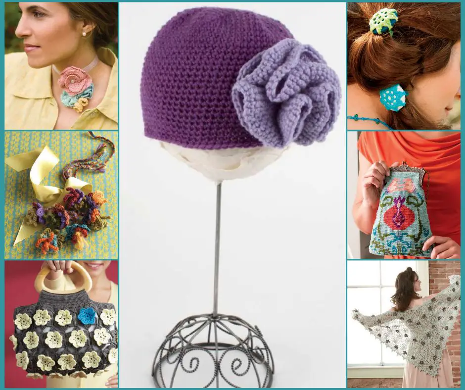 7 free flower crochet patterns
