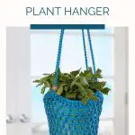 Blooming Beauty Plant Hanger - free crochet pattern - Pinterest - ILYF