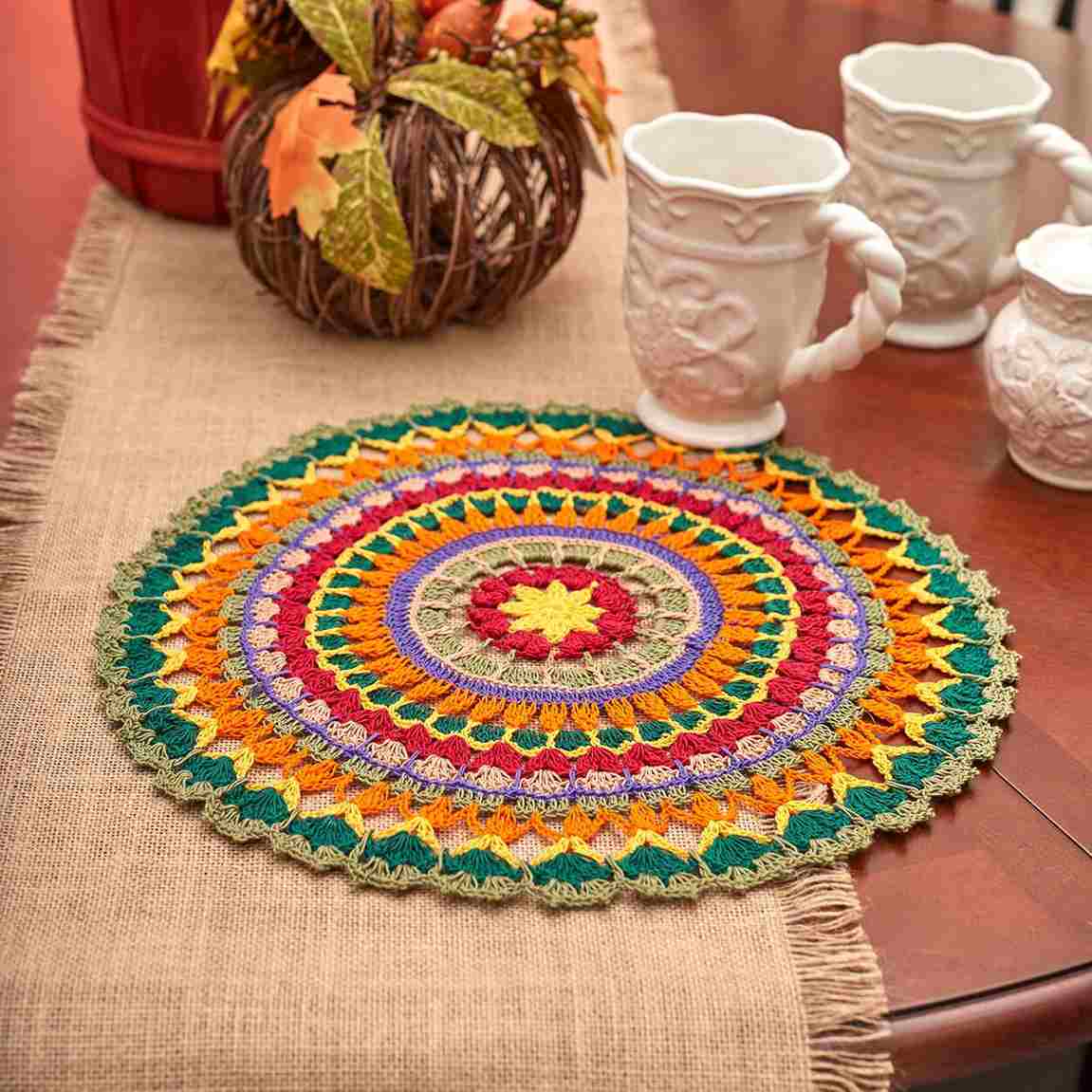 Mandala Doily - Free Crochet Pattern