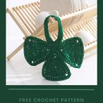 Shamrock Dishcloth - free crochet pattern - Pinterest - ILYF