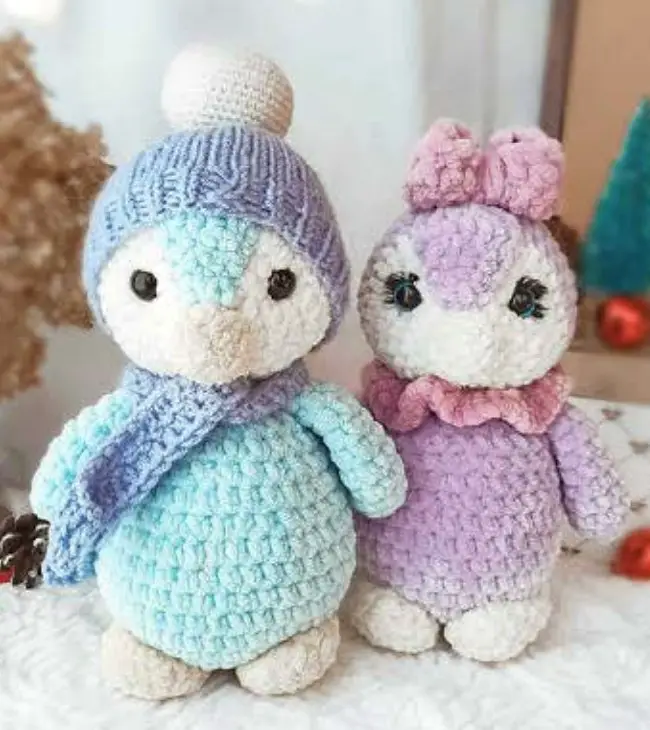 Amigurumi Plush Penguin - Free Crochet Pattern