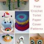Crochet Toilet Roll Cover Patterns roundup Pinterest - ILYF