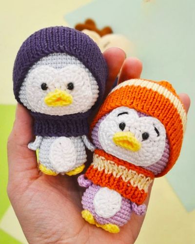 Mini Crochet Penguin - Free Crochet Pattern