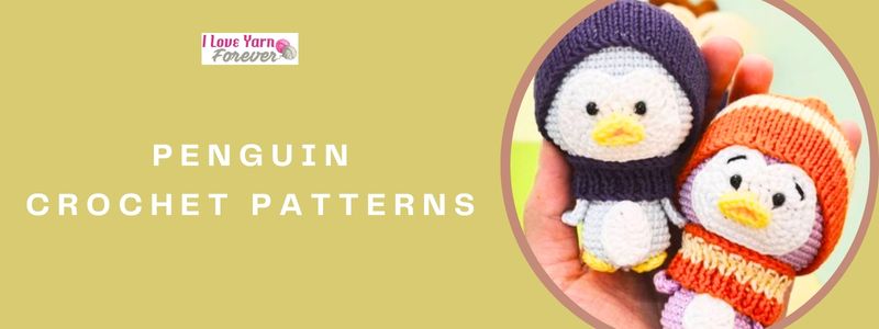 Penguin Crochet Patterns roundup - ILYF featured cover