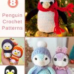 penguin crochet patterns roundup - Pinterest - ILYF