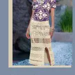 Caribbean Skirt - free crochet pattern Pinterest - ILYF