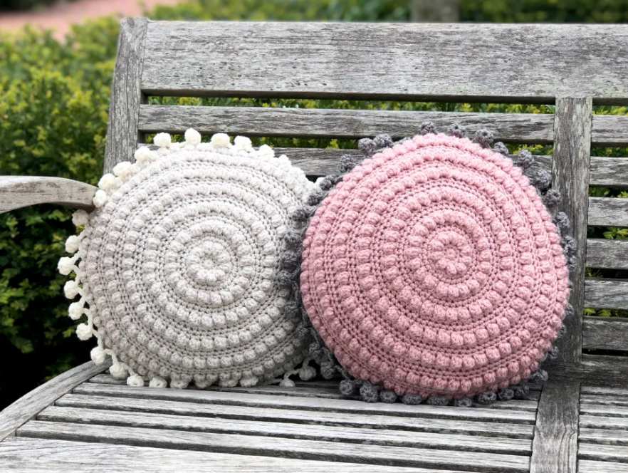 Crafty Boho Pillow - Free Crochet Pattern