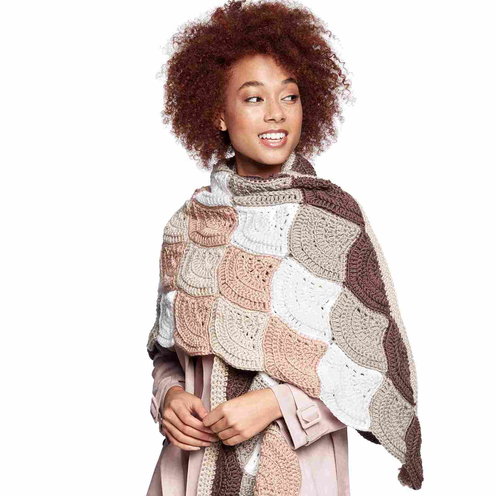 Wavy Wrap Shawl - Free Crochet Pattern