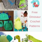 Dinosaur Crochet Patterns roundup Pinterest - ILYF