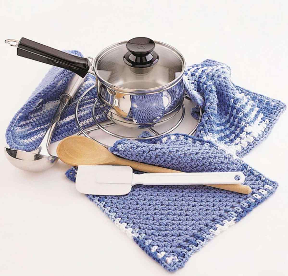 Dishcloth and Pot Holder - Free Crochet Pattern