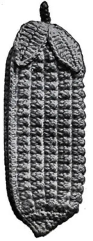 Ear of Corn Pot Holder - Free Crochet Pattern