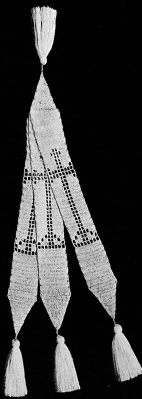 Missal Bookmark - Free Crochet Pattern
