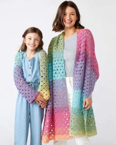 Mum & Me Crochet Bolero - Free Crochet Pattern