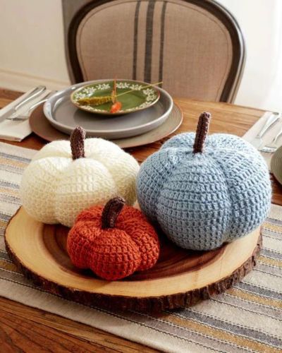 Harvest Crochet Pumpkins - Free Crochet Pattern