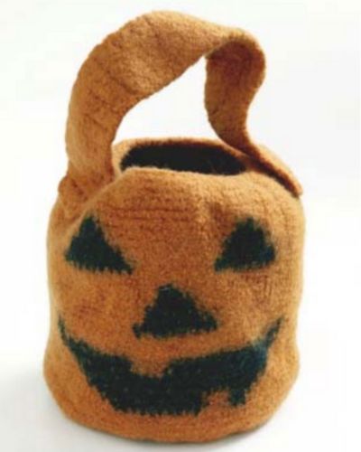 Pumpkin Candy Bag - Free Crochet Pattern