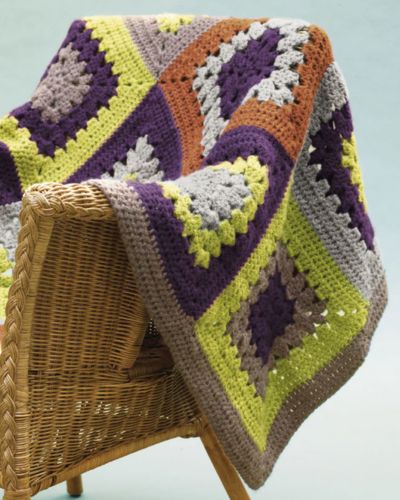 Tinton Falls Throw - Free Crochet Pattern