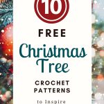 Christmas Tree Crochet Patterns roundup Pinterest ILYF