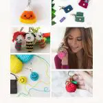 Crochet Keychain Patterns roundup Pinterest ILYF