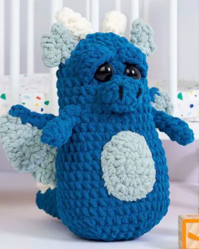 Donald the Dragon Crochet Toy - Free Crochet Pattern