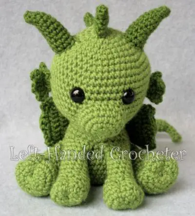 Philip the Dragon - Free Crochet Pattern