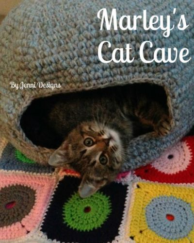 Marley's Cat Cave  - free crochet pattern
