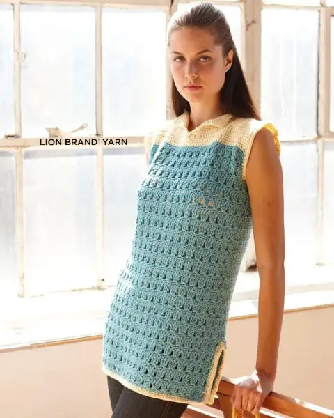 Beach Cover Up - free crochet pattern