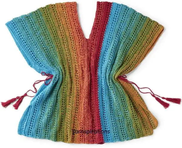 Beach Girl Cover Up - free crochet pattern