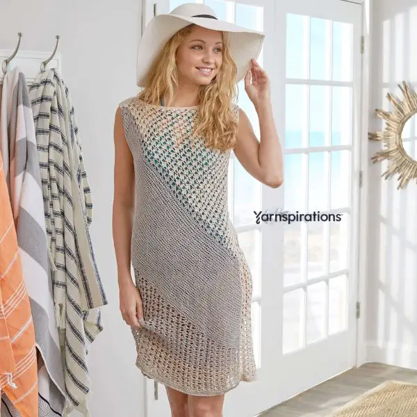 Shore Thing Dress - free crochet pattern