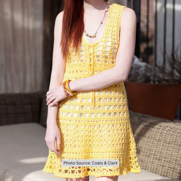 South Beach Cover Up - free crochet pattern