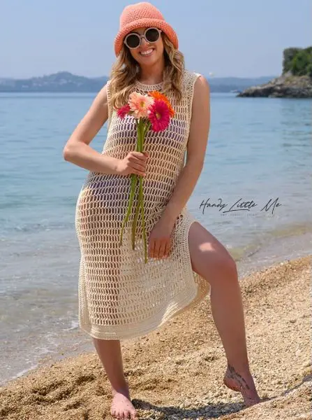 Summer Days Beach Cover Up - free crochet pattern